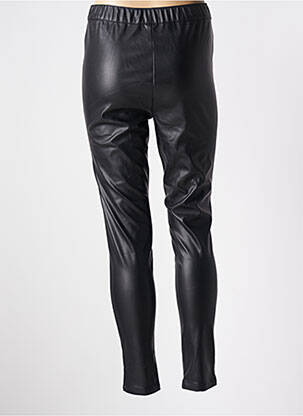 Legging effet matière satinée taille haute noir GARCIA femme