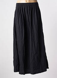 Jupe longue taille haute noir ASTRID BLACK LABEL femme