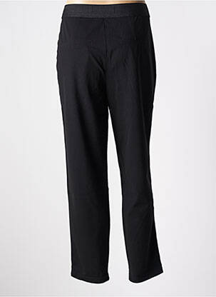 Pantalon droit stretch taille haute noir STREET ONE femme
