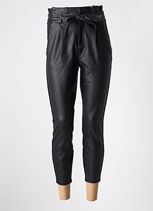 Pantalon 7/8 taille haute taille haute noir VERO MODA femme