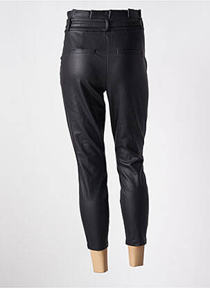 Pantalon 7/8 taille haute taille haute noir VERO MODA femme