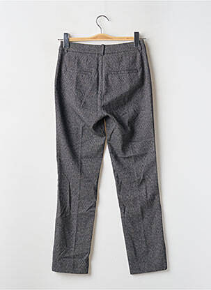 Pantalon droit stretch taille normale noir MANGO femme