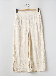 Pantalon 7/8 taille haute taille haute beige VILA femme