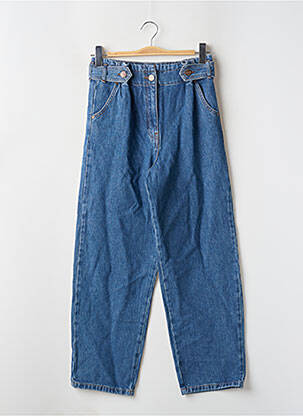 Jeans coupe droite taille haute taille haute bleu DEUX. BY ELINE DE MUNCK femme