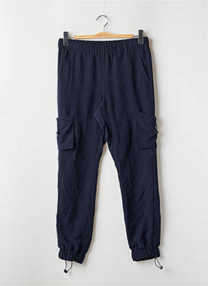 Jogging poches taille normale bleu CEMI femme