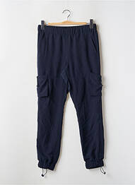 Jogging poches taille normale bleu CEMI femme