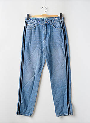 Jeans coupe droite taille haute taille haute bleu STIEN EDLUND femme