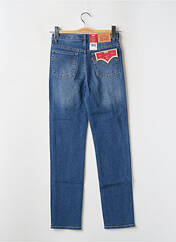 Jeans coupe droite bleu LEVIS pour fille seconde vue