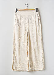 Pantalon 7/8 beige VILA pour femme seconde vue
