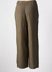 Pantalon large vert TOM TAILOR pour femme seconde vue