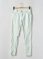 Pantalon slim vert ZARA pour femme seconde vue