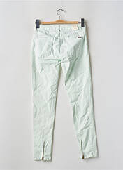 Pantalon slim vert ZARA pour femme seconde vue