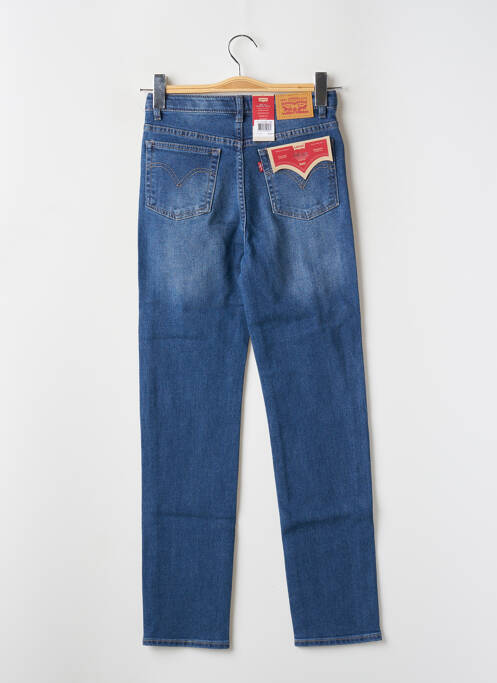 Jeans coupe droite stretch taille ajustable bleu LEVIS fille