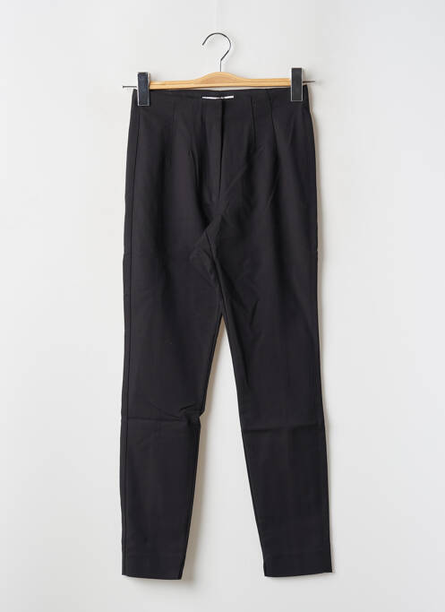 Pantalon slim skinny taille haute noir MANGO femme