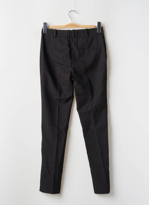 Pantalon droit stretch taille normale noir MANGO femme