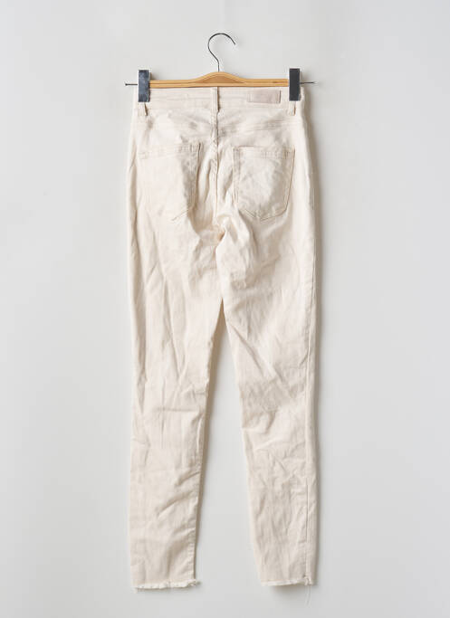 Jeans skinny beige ONLY pour femme