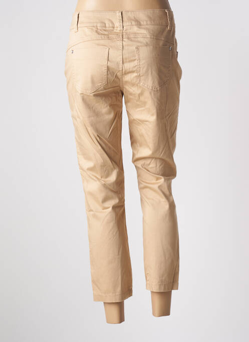 Pantalon 7/8 beige STREET ONE pour femme