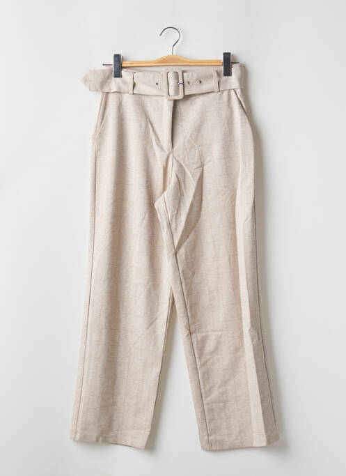 Pantalon 7/8 beige VILA pour femme