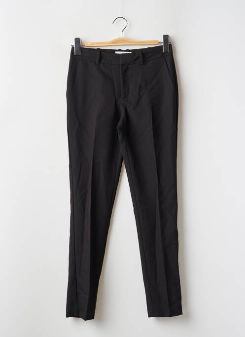 Pantalon droit noir MNG pour femme
