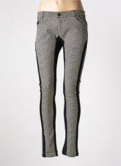 Pantalon slim noir BAMBOO'S pour femme seconde vue