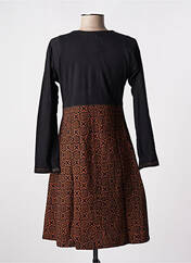 Robe mi-longue noir BAMBOO'S pour femme seconde vue