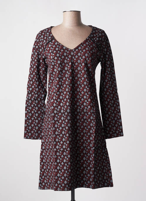 Robe mi-longue rouge SINOE BY BAMBOO'S pour femme