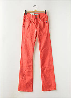 Jeans bootcut taille haute taille haute orange SALSA femme
