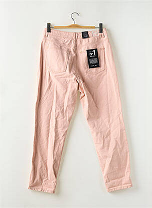 Jean coupe mom poches taille haute rose NOISY MAY femme