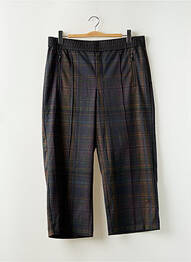 Pantalon 7/8 taille haute taille haute noir STREET ONE femme
