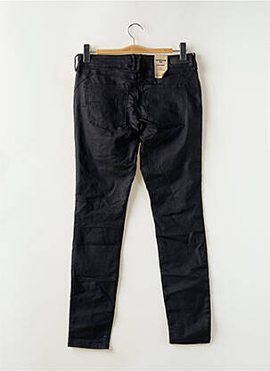 Pantalon slim tissage enduit taille normale noir TOM TAILOR femme