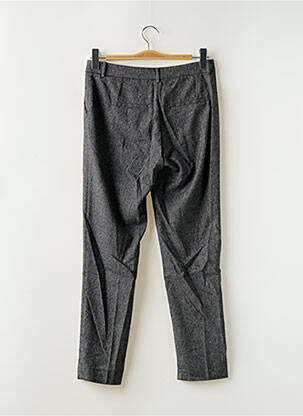 Pantalon droit stretch taille normale noir MANGO femme