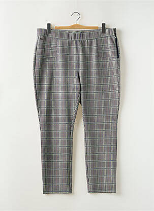 Pantalon slim taille élastique taille normale vert STREET ONE femme