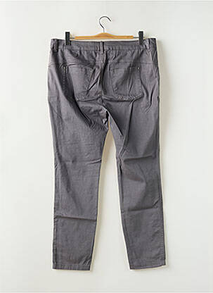Pantalon chino tissage popeline taille normale gris STREET ONE femme