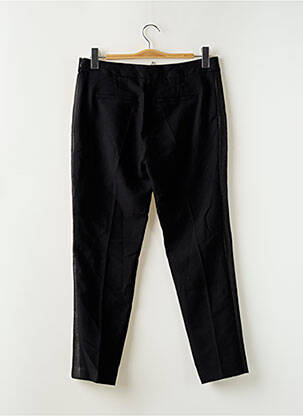 Pantalon droit stretch taille normale noir IRIS MITTENAERE FOR MORGAN femme