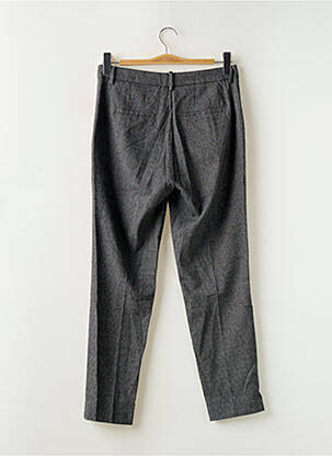 Pantalon droit stretch taille normale noir MANGO femme