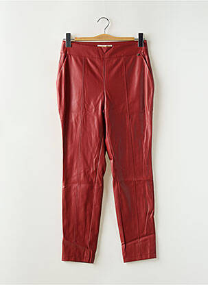 Pantalon slim taille normale taille normale rouge KOCCA femme