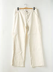 Jeans coupe droite beige MNG pour femme seconde vue