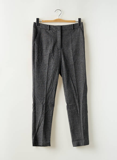 Pantalon droit stretch taille normale noir MANGO femme