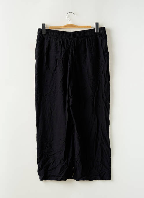 Pantalon 7/8 tissage popeline taille normale noir STREET ONE femme