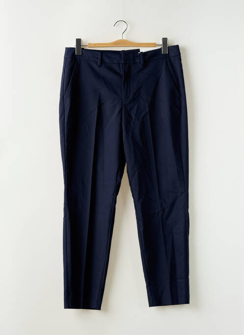 Pantalon chino tissage popeline taille normale bleu S.OLIVER femme