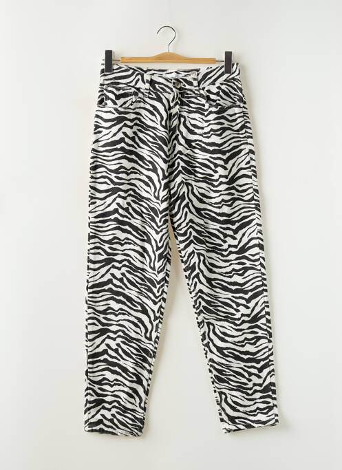 Jean coupe Mom noir MNG pour femme