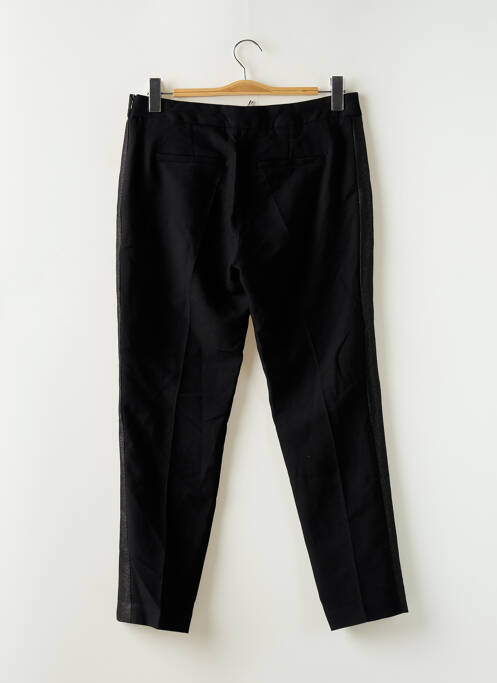 Pantalon droit noir IRIS MITTENAERE FOR MORGAN pour femme
