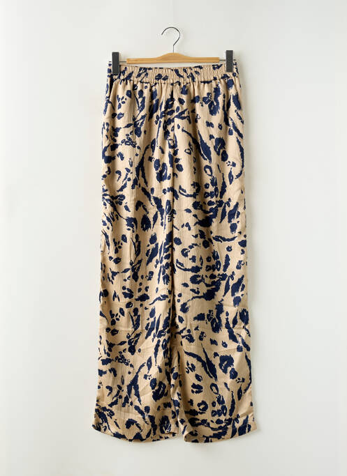 Pantalon large beige VERO MODA pour femme