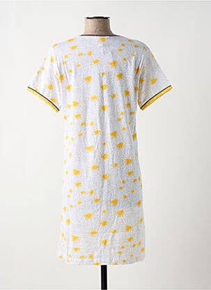 Chemise de nuit stretch jaune ROSE POMME femme