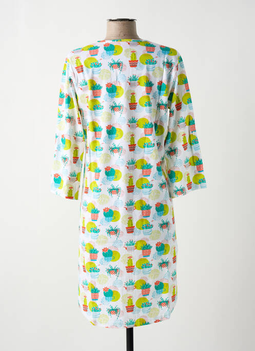 Chemise de nuit blanc ROSE POMME pour femme