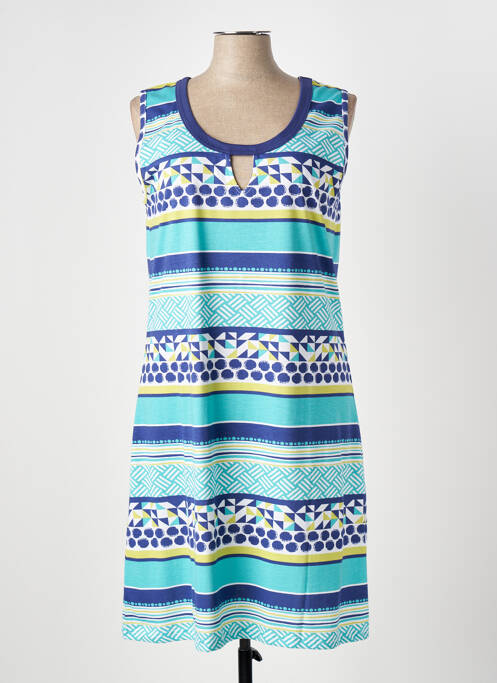 Chemise de nuit bleu ROSE POMME pour femme