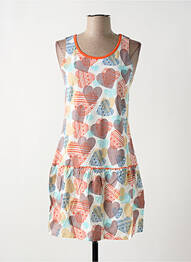 Chemise de nuit stretch orange ROSE POMME femme