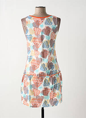 Chemise de nuit stretch orange ROSE POMME femme