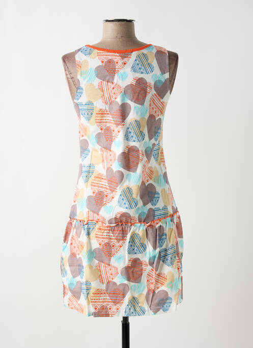 Chemise de nuit stretch orange ROSE POMME femme