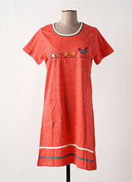 Chemise de nuit stretch orange ROSE POMME femme